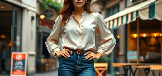 dupontcafe.com | Blouse combineren met jeans: een gids voor vrouwen